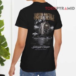Justin Gaethje UFC Freedom 250 Champion Boxy Shirt 2 Justin Gaethje UFC Freedom 250 Champion Boxy T Shirt Back