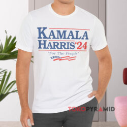 Kamala Harris 24 For The Peaple White T shirt