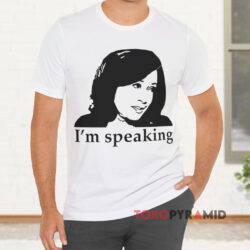 Kamala Harris I'm Speaking White T shirt