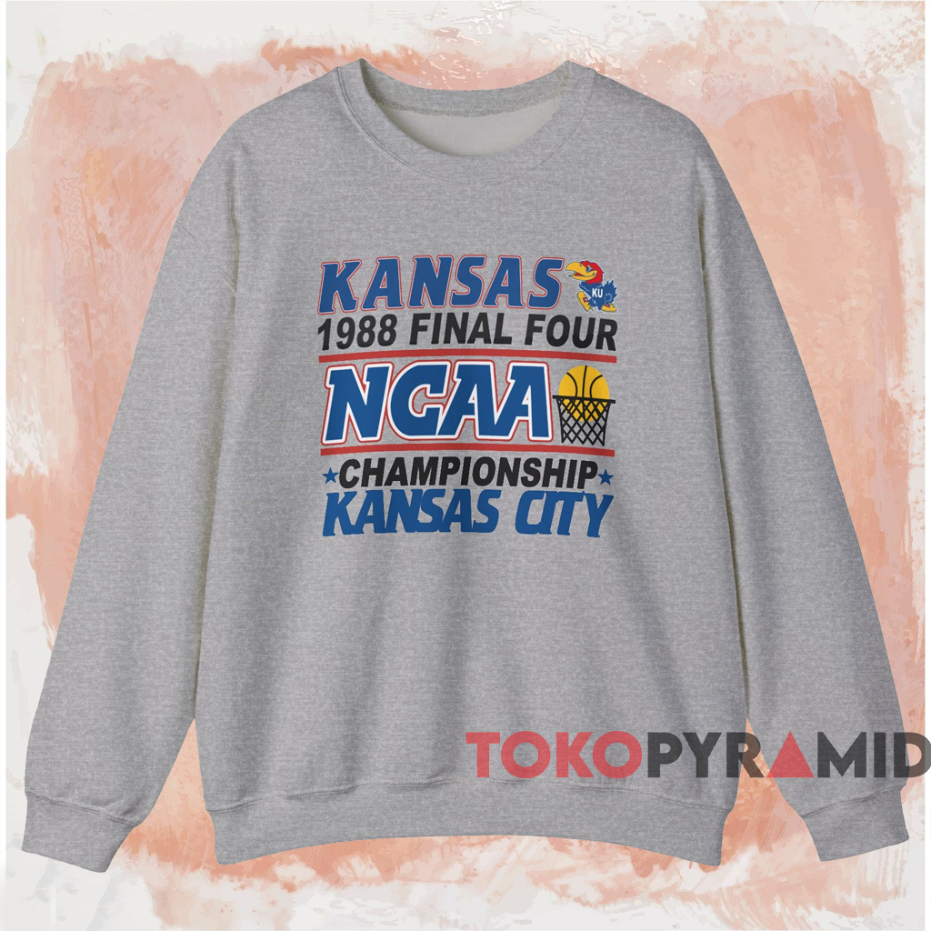 Kansas City 1988 Final Four Ncaa Shirt Grey Sweatshirt Kansas City 1988 Final Four Ncaa Shirt Grey Sweatshirt
