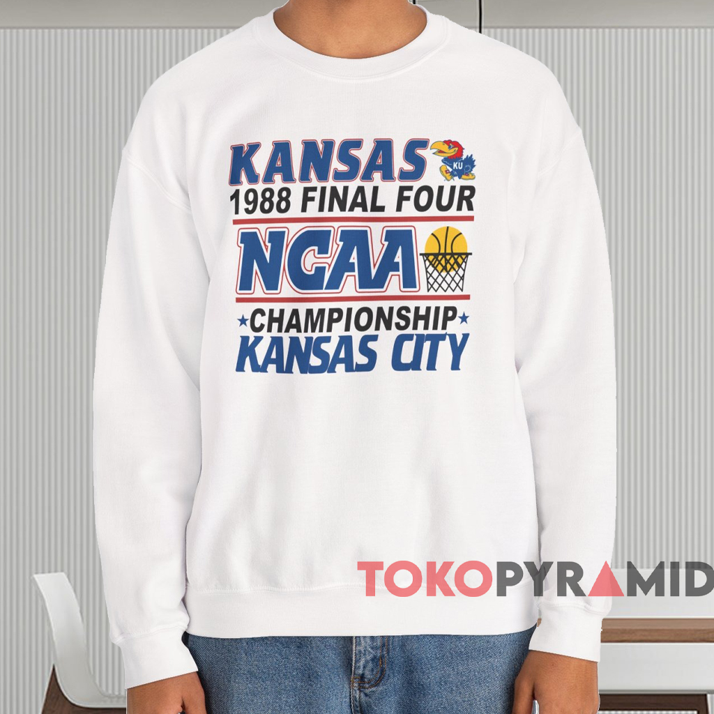 Kansas City 1988 Final Four Ncaa Shirt White Sweatshirt Kansas City 1988 Final Four Ncaa Shirt White Sweatshirt