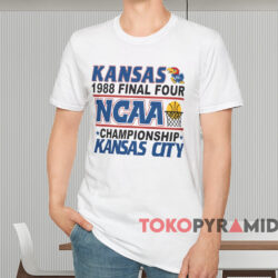 Kansas City 1988 Final Four Ncaa Shirt White T shirt