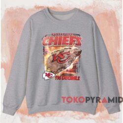 Kansas City Chiefs 116 Decibels Shirt 4 Kansas City Chiefs 116 Decibels Shirt Grey Sweatshirt