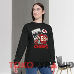 Kansas City Chiefs 1995 Derrick Thomas Bringing The Heat T-shirt 4 Kansas City Chiefs 1995 Derrick Thomas Bringing The Heat T shirt Black Sweatshirt