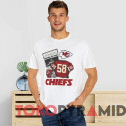 Kansas City Chiefs 1995 Derrick Thomas Bringing The Heat T shirt White T shirt