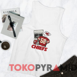 Kansas City Chiefs 1995 Derrick Thomas Bringing The Heat T-shirt 5 Kansas City Chiefs 1995 Derrick Thomas Bringing The Heat T shirt White TankTop