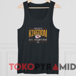 Kansas City Chiefs 2023 Afc Champions Hometown Not Done Shirt Black TankTop