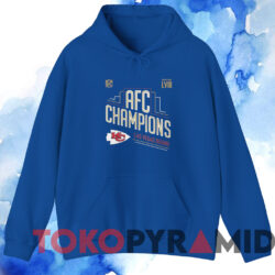 Kansas City Chiefs AFC Champions Super Sunday Bowl LVIII Las Vegas Bound Shirt 3 Kansas City Chiefs Afc Champions Super Sunday Bowl Lviii Las Vegas Bound Shirt Blue Hoodie