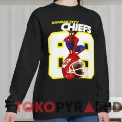Kansas City Chiefs Andre Rison Spider-Man T-shirt 2 Kansas City Chiefs Andre Rison Spider man T shirt Black Sweatshirt