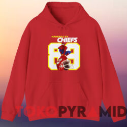 Kansas City Chiefs Andre Rison Spider-Man T-shirt 4 Kansas City Chiefs Andre Rison Spider man T shirt Red Hoodie
