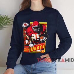 Kansas City Chiefs Christian Okoye Shirt 4 Kansas City Chiefs Christian Okoye Shirt Navy Sweatshirt