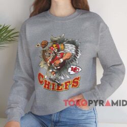 Kansas City Chiefs Jack Davis Art Shirt 3 Kansas City Chiefs Jack Davis Art Shirt Grey Sweatshirt