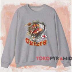 Kansas City Chiefs Jack Davis Art Shirt 4 Kansas City Chiefs Jack Davis Art Shirt Grey Sweatshirt