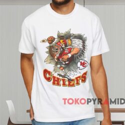 Kansas City Chiefs Jack Davis Art Shirt White T shirt
