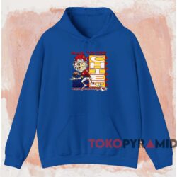 Kansas City Chiefs Joe Montana Caricature Shirt 2 Kansas City Chiefs Joe Montana Caricature Shirt Blue Hoodie