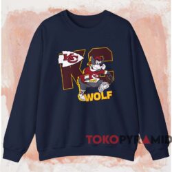 Kansas City Chiefs KC Wolf Shirt 3 Kansas City Chiefs Kc Wolf Shirt Navy Sweatshirt