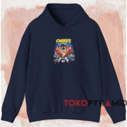 Kansas City Chiefs Looney Tunes Taz T-shirt 2 Kansas City Chiefs Looney Tunes Taz T shirt Navy Hoodie