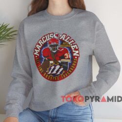 Kansas City Chiefs Marcus Allen All Time Rushing Touchdowns T-shirt 4 Kansas City Chiefs Marcus Allen All Time Rushing Touchdowns T shirt Grey Sweatshirt