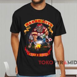 Kansas City Chiefs Mascot Shirt Black T shirt