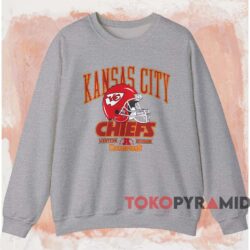 Kansas City Chiefs Western Division Champions Shirt 3 Kansas City Chiefs Western Division Champions Shirt Grey Sweatshirt