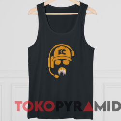 Kansas City Icicle Stache Shirt Black TankTop