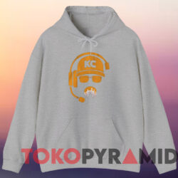 Kansas City Icicle Stache Shirt Grey Hoodie