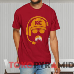 Kansas City Icicle Stache Shirt Red T shirt