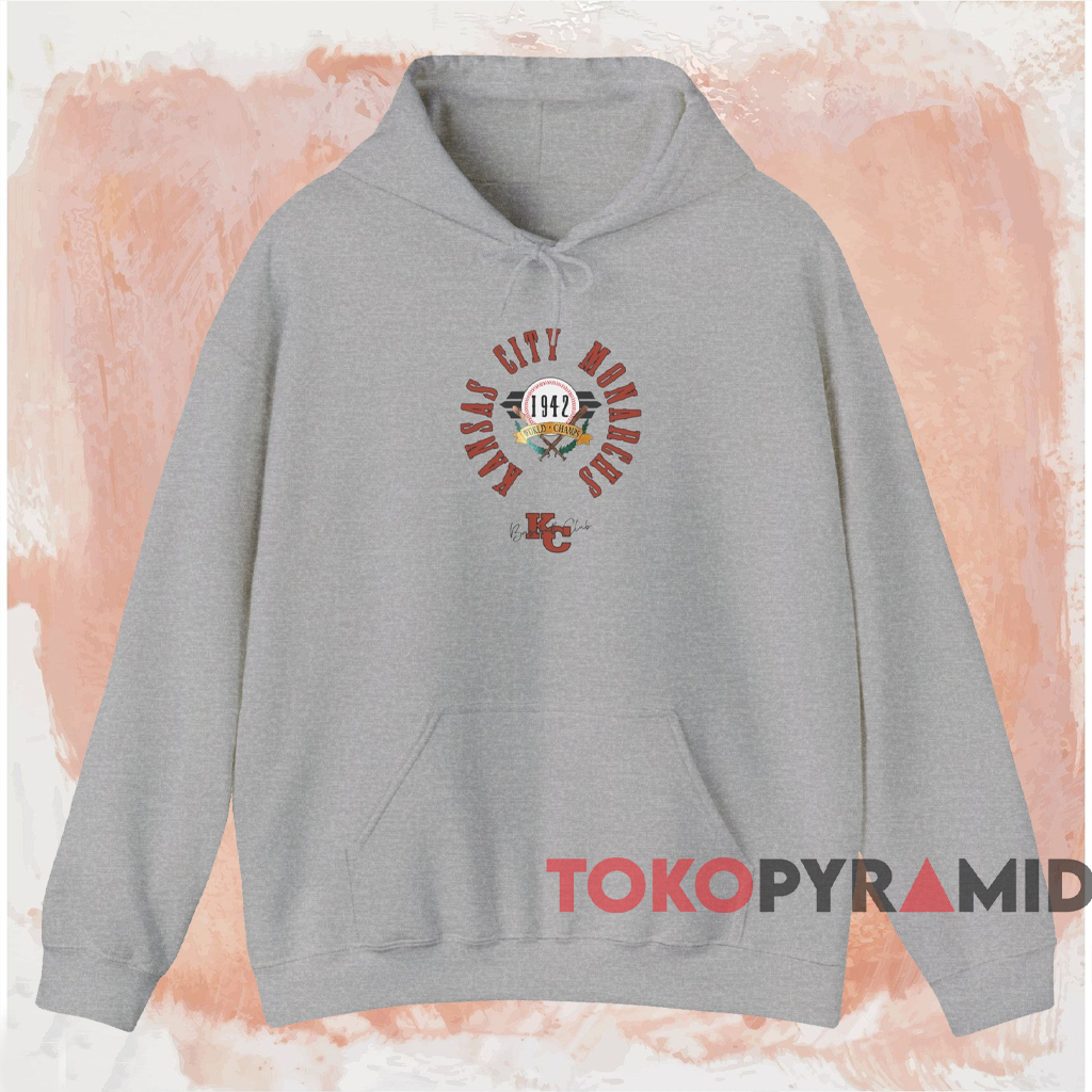 Kansas City Monarchs 1942 World Champs Shirt Grey Hoodie Kansas City Monarchs 1942 World Champs Shirt Grey Hoodie