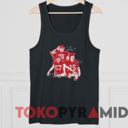 Kansas City Star Collage Patrick Mahomes Travis Kelce Chris Jones Shirt 4 Kansas City Star Collage Patrick Mahomes Travis Kelce Chris Jones Shirt Black TankTop