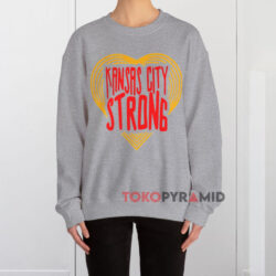 Kansas City Strong KC Strong Shirt 2 Kansas City Strong Kc Strong Grey Sweatshirt