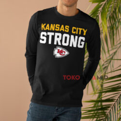 Kansas City Strong Shirt Kc Strong Black Long sleeved
