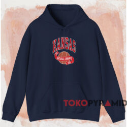 Kansas Jayhawk 1987 1988 National Champs Shirt 2 Kansas Jayhawk 1987 1988 National Champs Shirt Navy Hoodie