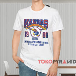 Kansas Jayhawks 1988 National Champs Shirt Black T shirt