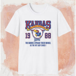Kansas Jayhawks 1988 National Champs Shirt White T shirt