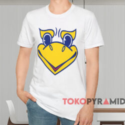Kansas Jayhawks Beak 'em Hawks Shirt White T shirt