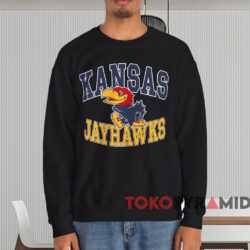 Kansas Jayhawks Bold Arch Logo Shirt 3 Kansas Jayhawks Bold Arch Logo Shirt Black Sweatshirt