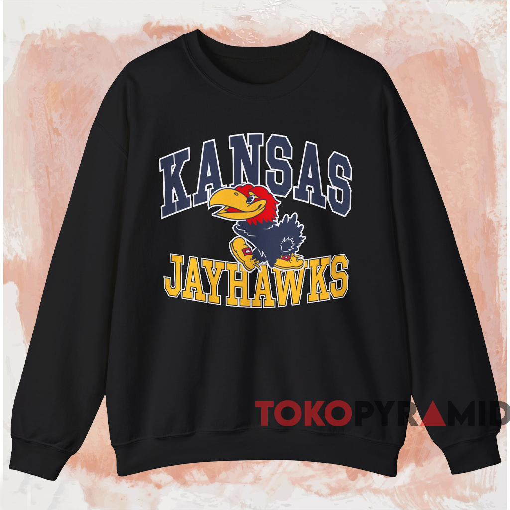 Kansas Jayhawks Bold Arch Logo Shirt Black Sweatshirt Kansas Jayhawks Bold Arch Logo Shirt Black Sweatshirt