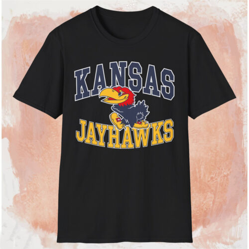 Kansas Jayhawks Bold Arch Logo Shirt Black T shirt Kansas Jayhawks Bold Arch Logo Shirt Black T shirt