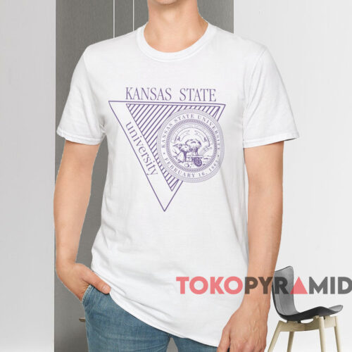 Kansas State University Seal Shirt White T shirt Kansas State University Seal Shirt White T shirt
