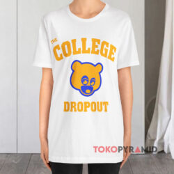 Kanye West College Dropout White T shirt