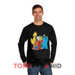 KAWS Sesame Street Shirt 4 Kaws Sesame Street Black Sweatshirt