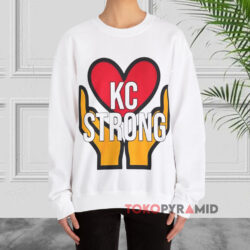 KC Strong Kansas City Shooting Shirt 2 Kc Strong Kansas City Shooting White Sweatshirt