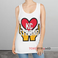 Kc Strong Kansas City Shooting White Tank Top