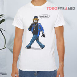 Kendrick Lamar Say Drake White T shirt