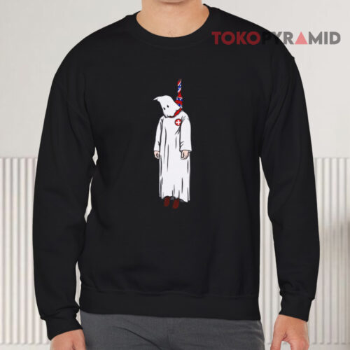 Kill The Klan Ghost Hanging Sweatshirt front Kill The Klan Ghost Hanging Sweatshirt front