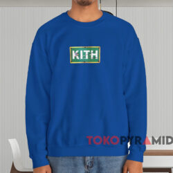 Kith Billiards Classic Logo T-shirt 3 Kith Billiards Classic Logo T shirt Blue Sweatshirt