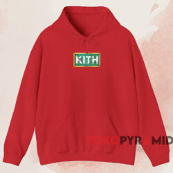 Kith Billiards Classic Logo T-shirt 2 Kith Billiards Classic Logo T shirt Red Hoodie