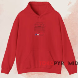 Kith BMW Front Dimensions T-shirt 2 Kith Bmw Front Dimensions T shirt Red Hoodie
