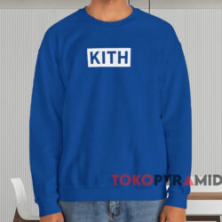 Kith Classic Logo T-shirt 4 Kith Classic Logo T shirt Blue Sweatshirt