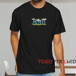 Kith Cloud Serif Logo T shirt Black T shirt